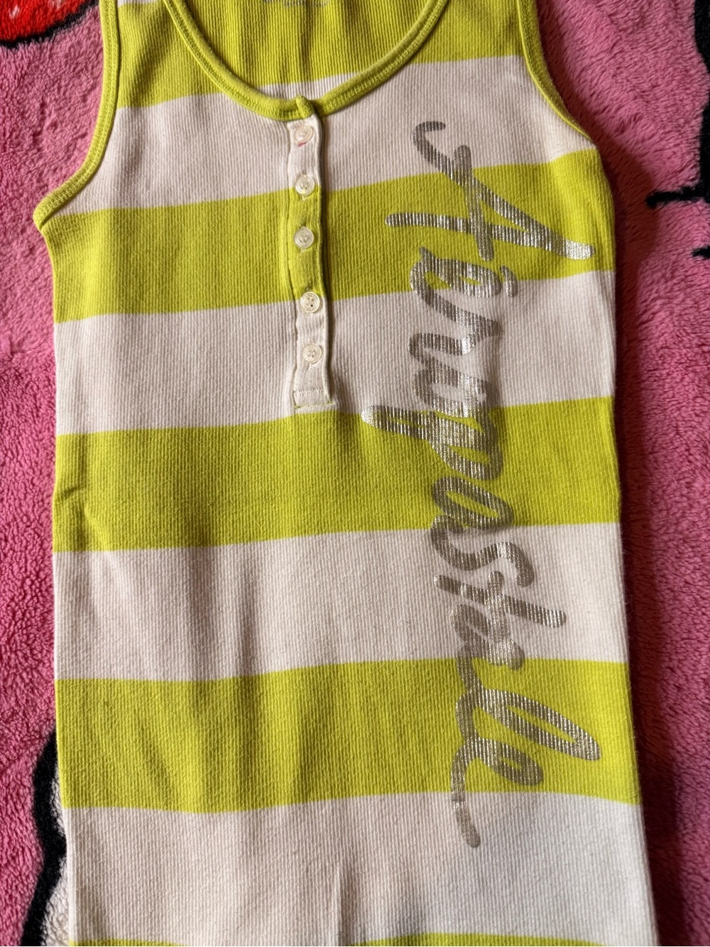 2010 Aeropostale Striped Full Length Tank - Picture 3 of 7